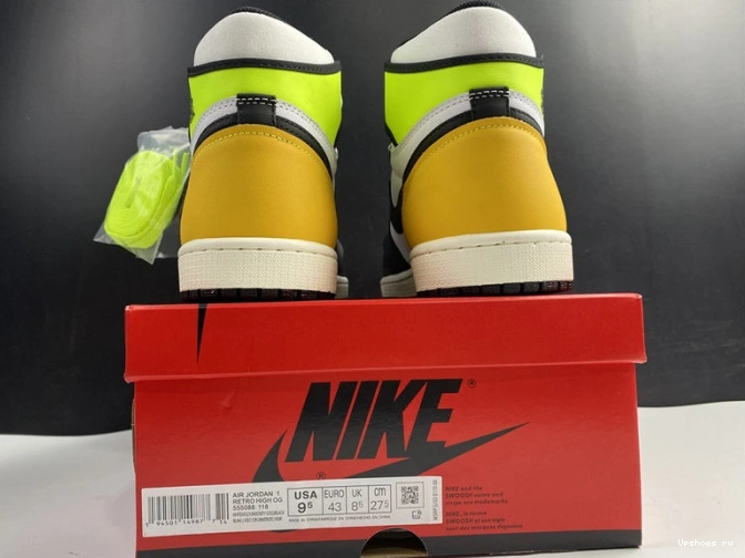 555088-118 1 Gold' High Air 'Volt Retro  OG Jordan 0210